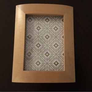 Crate & Barrel Natural Wood Picture Frame. 4.5x6.5